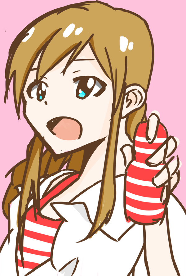 「差し入れ、持ってきたよ！　プロデューサー！」