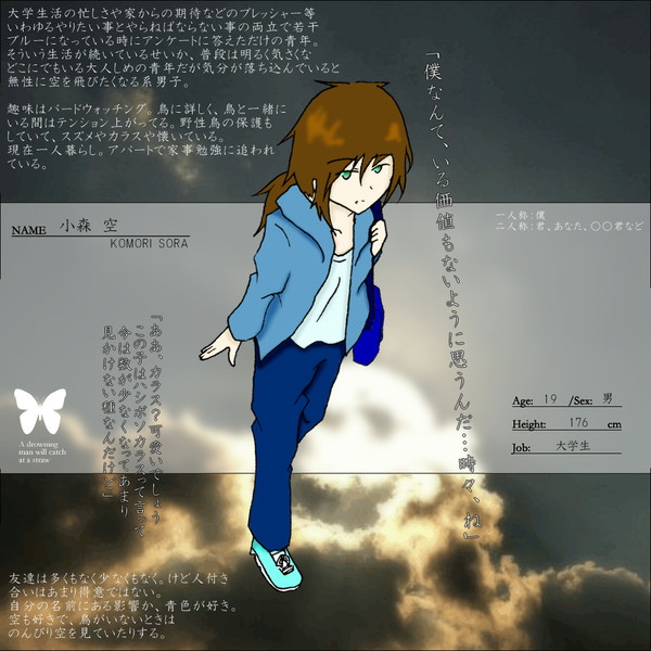 【君薬】小森　空【被験者】