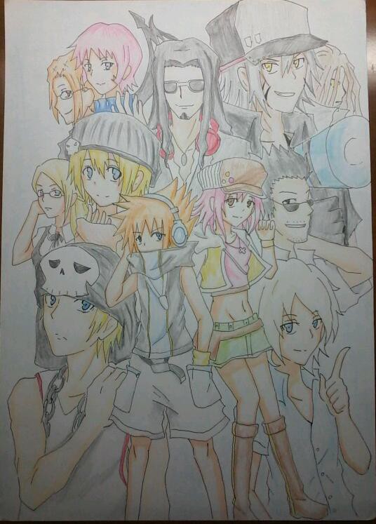 すばせか7周年記念イラスト