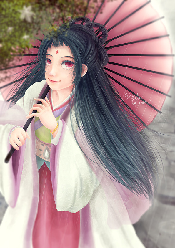 古代雨少女