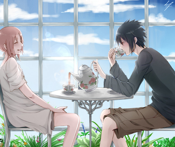 A hot cup of tea