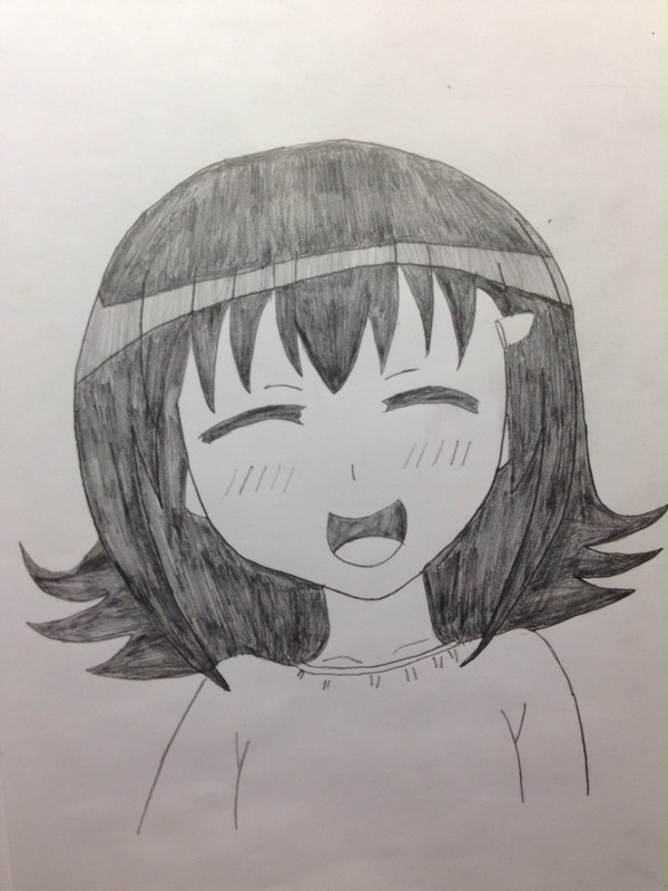 ワタモテ！きーちゃんを模写った！