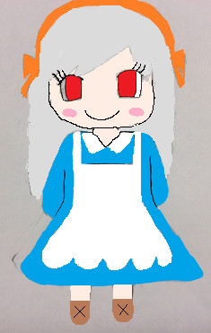 小人マリーの色塗り
