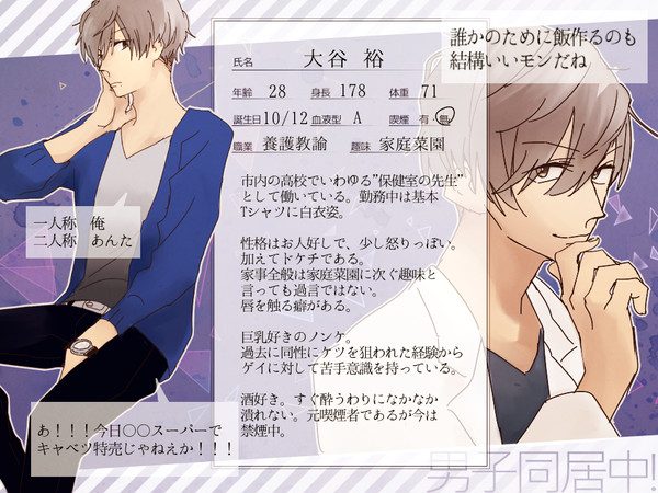 【男子同居中!】大谷 裕