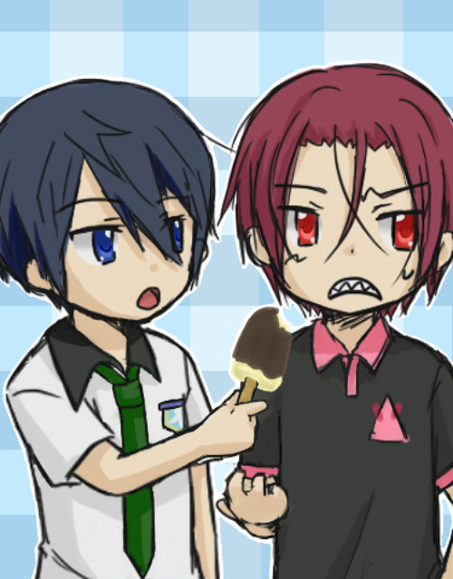 遙ちゃんと凛ちゃん