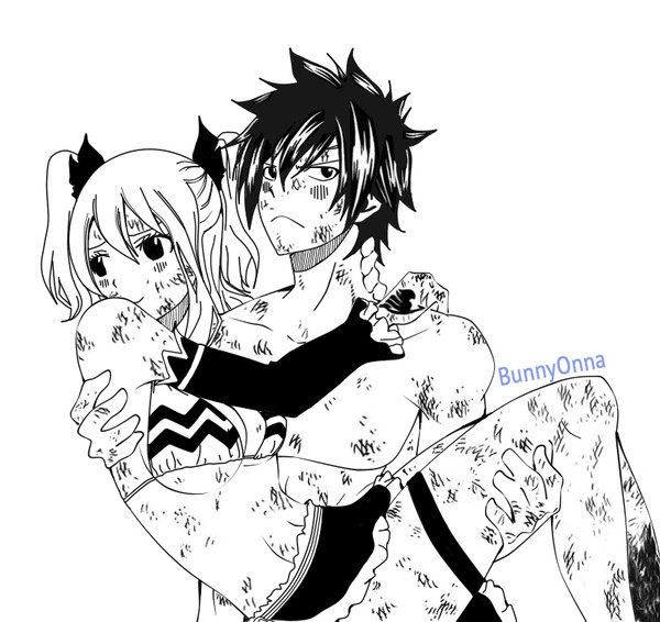 グレイとルーシィ♡