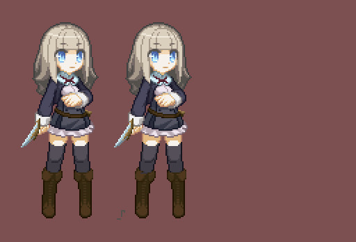 攻撃モーション