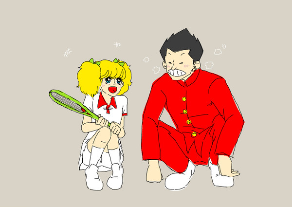 一緒におすわり