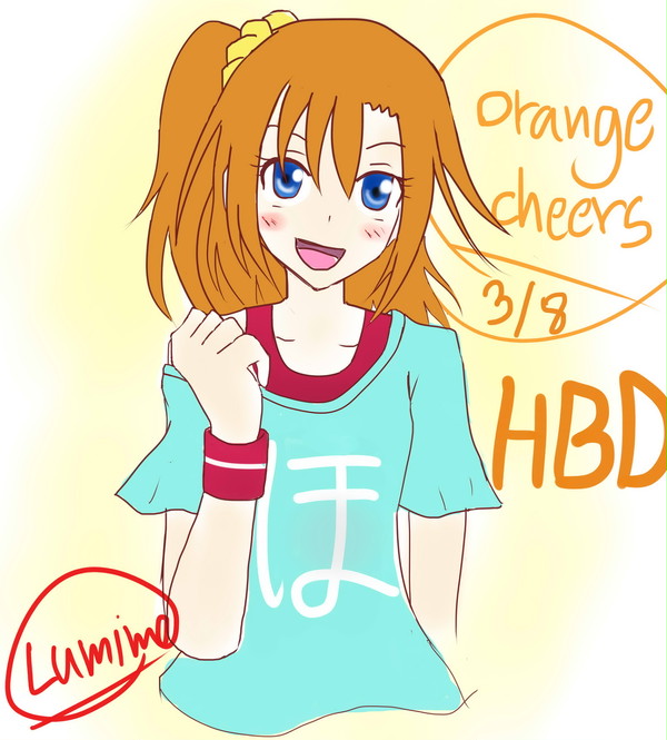 HBD Orange Cheers!