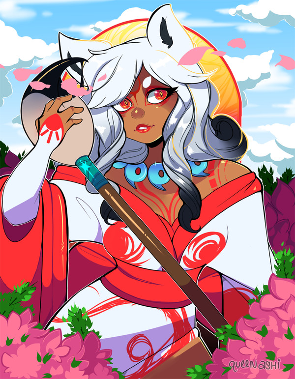 Ōkami: Amaterasu Gijinka
