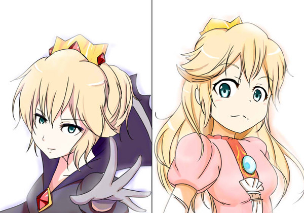 カゲの女王と桃の姫