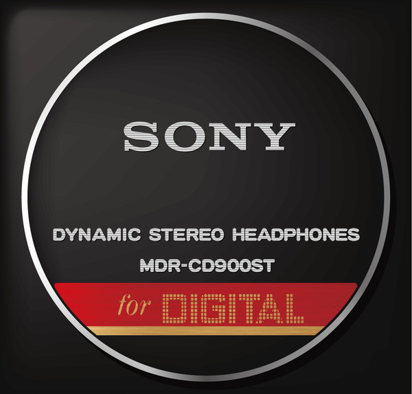 SONY MDR-CD900STのハウジング側面のトレス