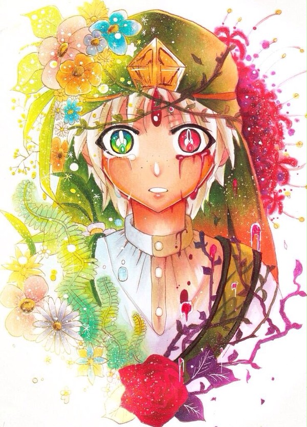 花は闇と知りつつ咲き続けるのか
