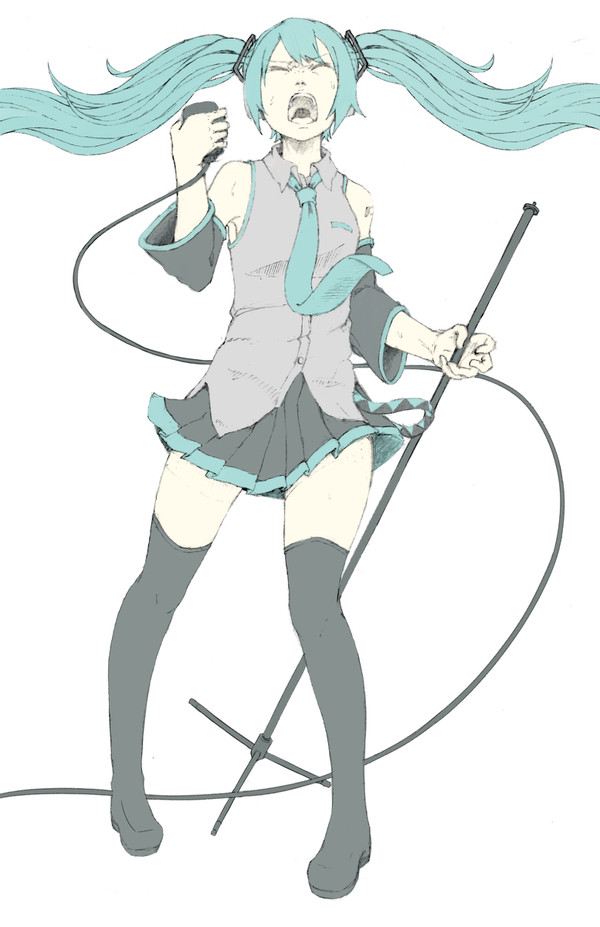 暑苦しいミク