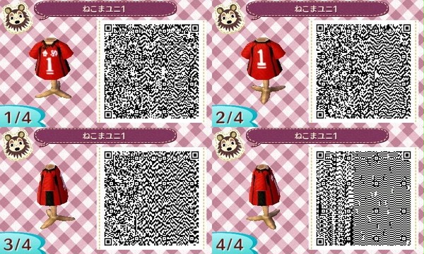 【とび森】音駒ユニ【QRコード】