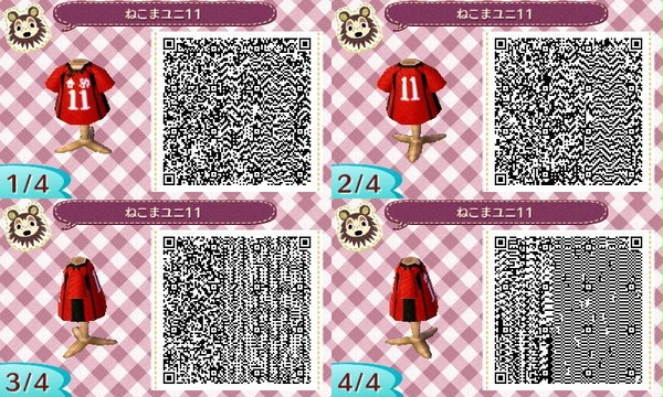 【とび森】音駒11番【QRコード】