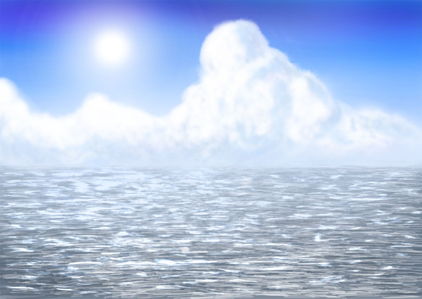 夏の海