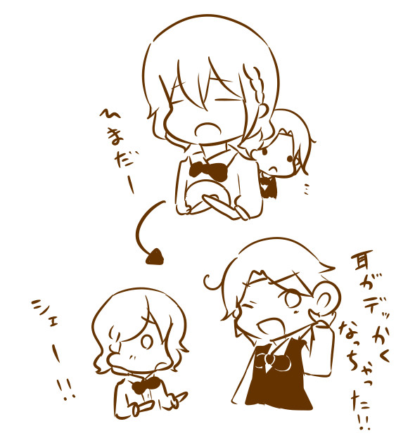 神谷さんが出た祝いカフェ組落描きまとめ
