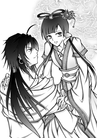 マギ-シンドバッド&練紅玉