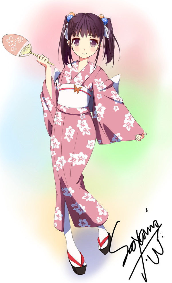 浴衣少女