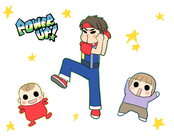 ＼しゃきーん！ぱわわっぷ！／
