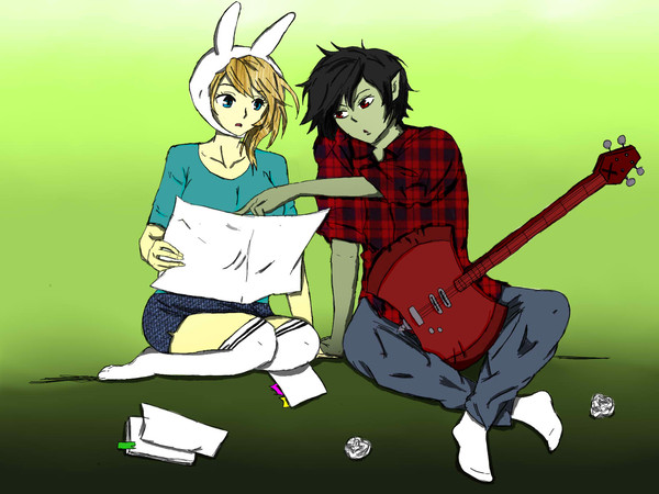 Marshall Lee and Fionna