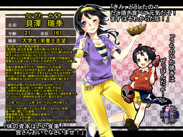 【アヤ嫁】貝澤瑞季【人間】