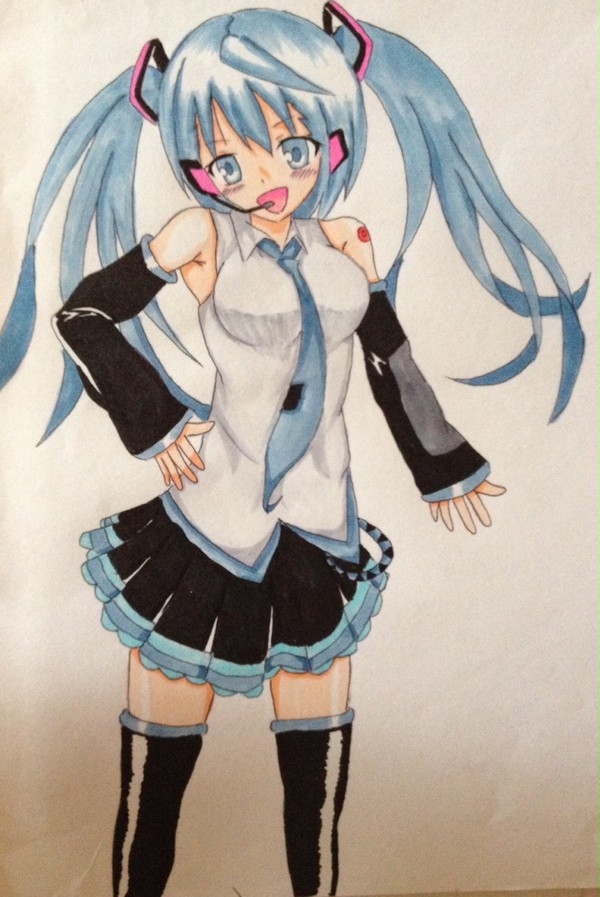 アユユを初音ミクコスさせてみた
