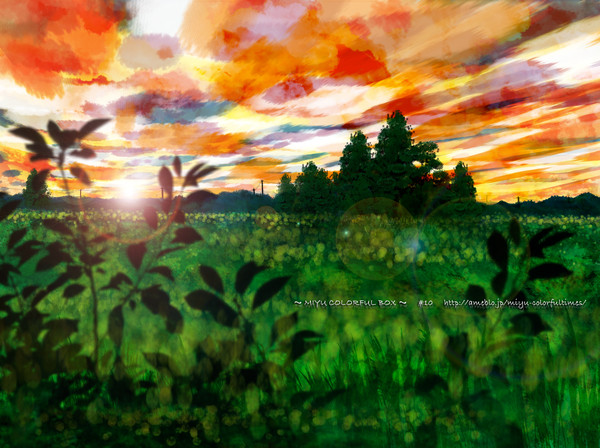 ☆･:ﾟSUNSET GLOW*ﾟ:･☆