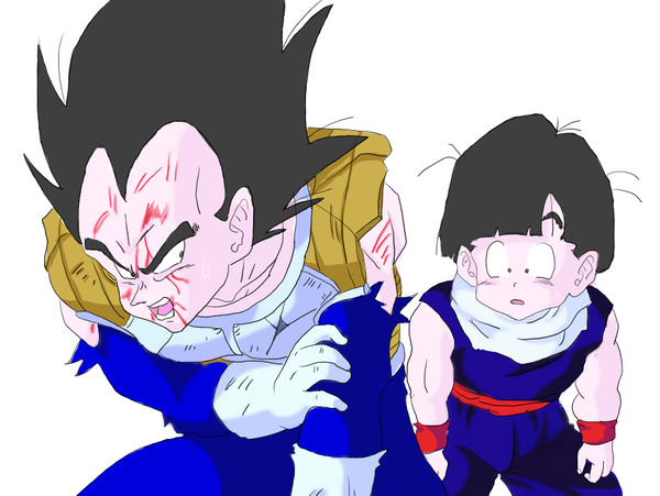 [ドラゴンボール]ベジータと悟飯
