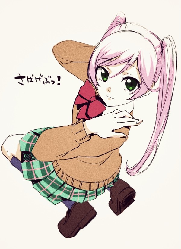 ピンク髪は