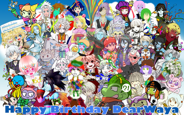 タツマイリさんことwayaさん、お誕生日おめでとうございます！