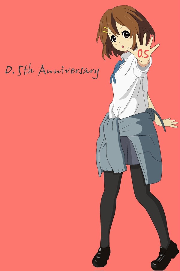 0.5thあにばーさりー♪