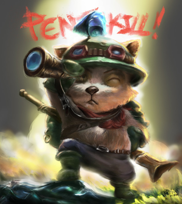 Teemo Team builder [Fan Art]