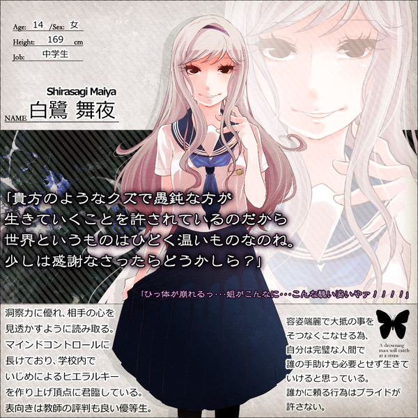 【君薬】白鷺　舞夜【被験者】