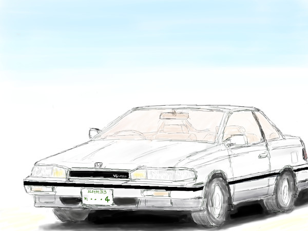最近気になるクルマ 初代レジェンドのクーペ