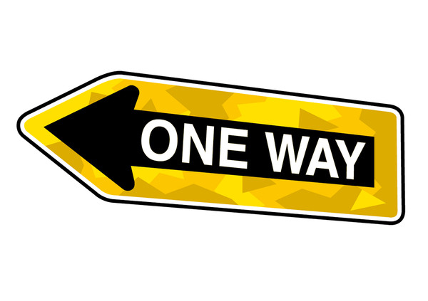 ONE WAY