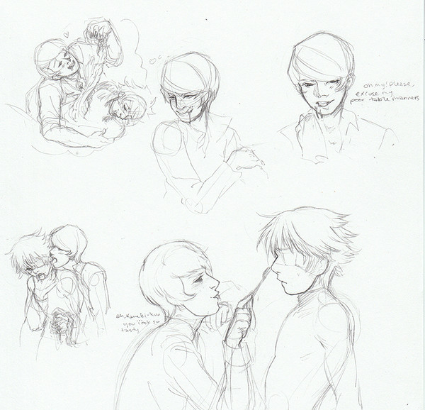 Tsukiyama and Kaneki