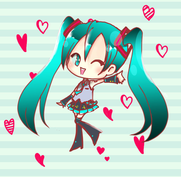 初ミク！