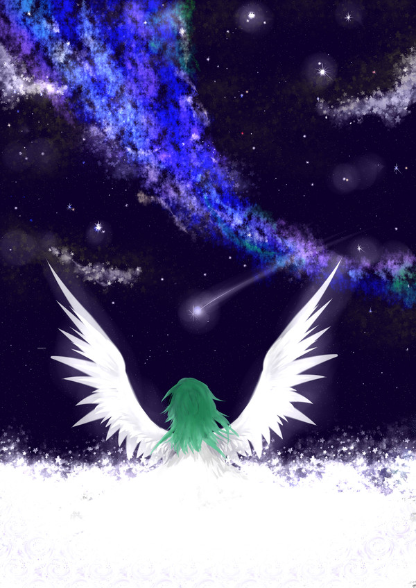 夏夜空