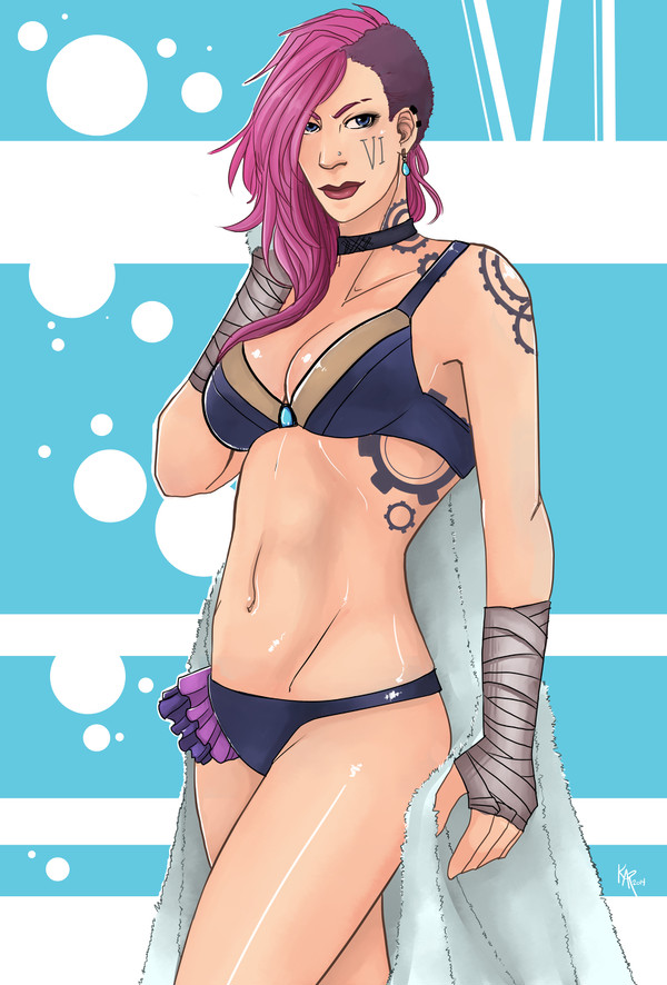水着のVI