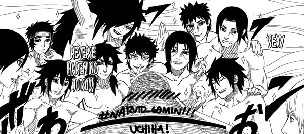 reverse harem..uchiha style!!