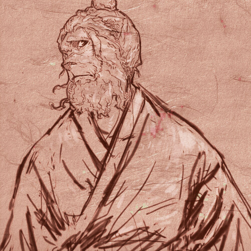 雷王獅子丸落書き