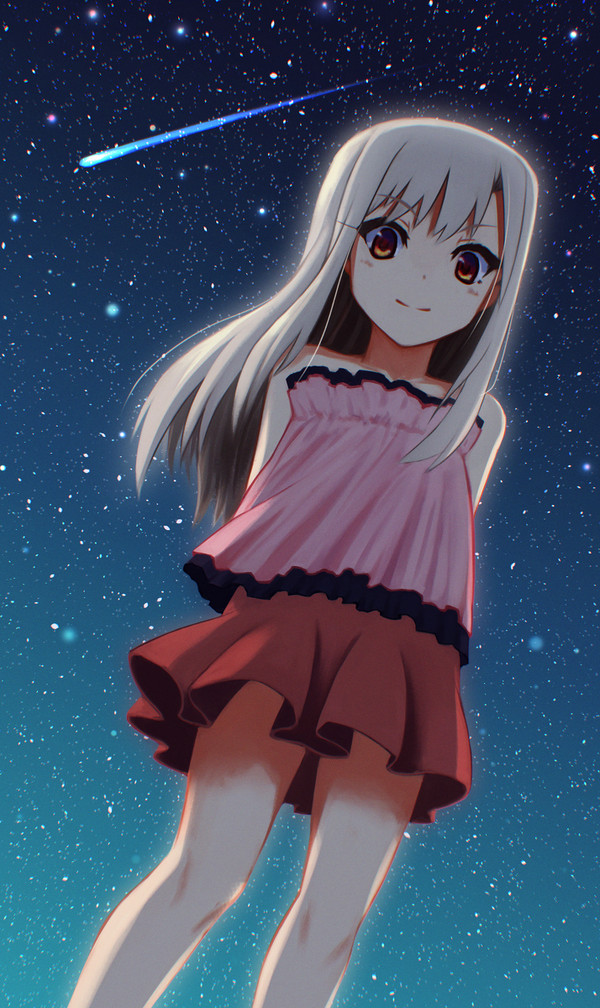 星海を歩く銀髪の少女