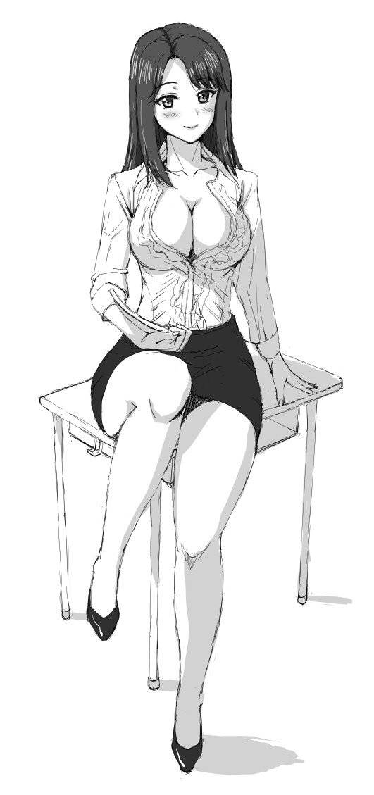 女教師　練習