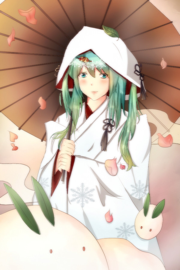 白无垢ミク！mikuOvO
