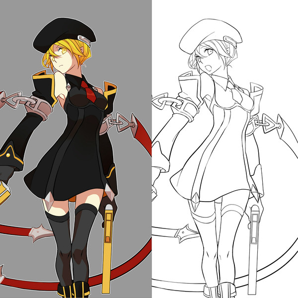 ノエル塗り絵