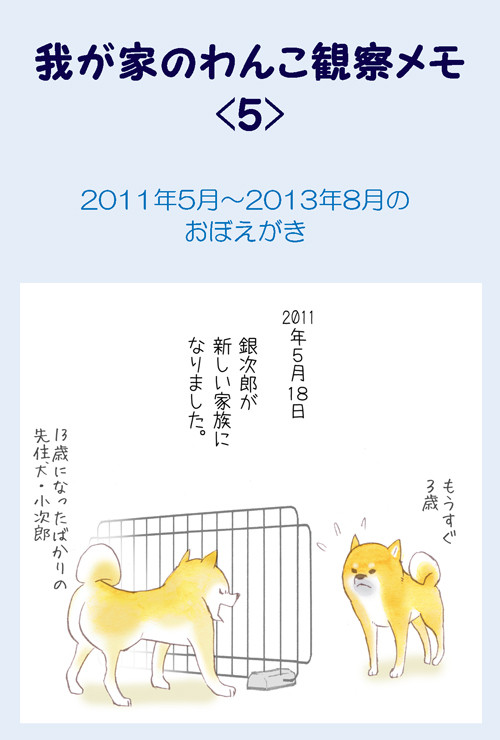 我が家のわんこ観察メモ5
