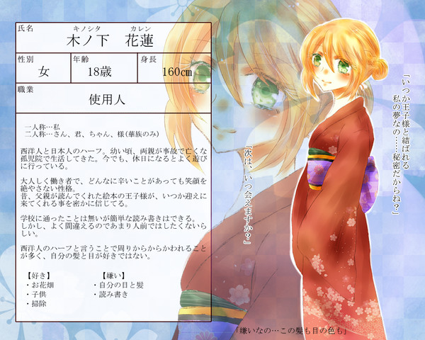 【戀心中】木ノ下 花蓮【市民】