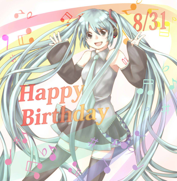 Happy　Birthday　ミク♪　